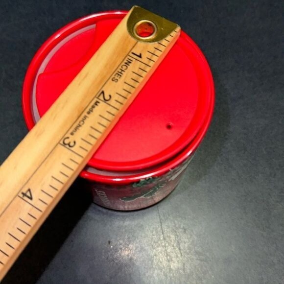 Starbucks Holiday Floral Ceramic Mug 8oz Red & Green - Picture 5 of 5